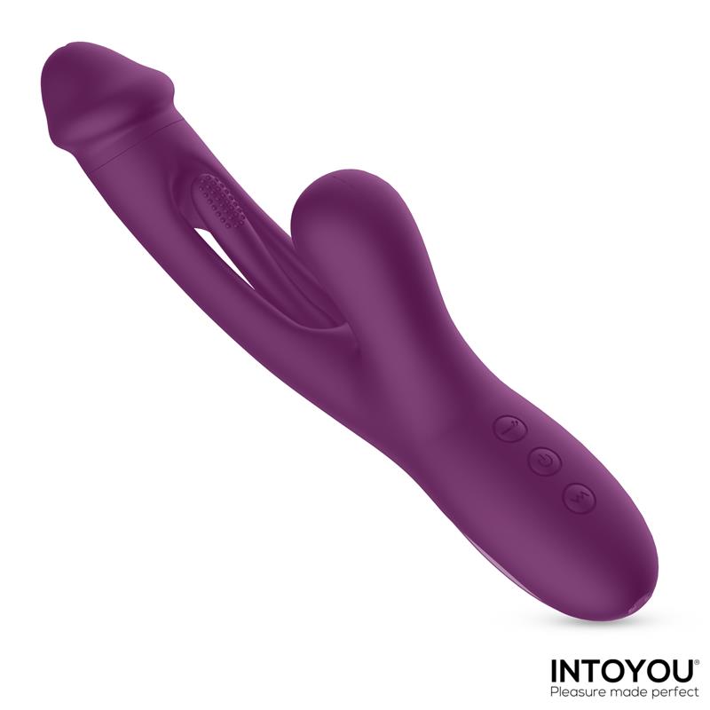 Siter Vibrador Con Lengua Movimiento Flipping Y Bola Golpeteo
