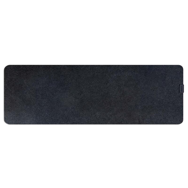Sizigia Alfombrilla Premium De Fieltro Para Escritorio Negra L