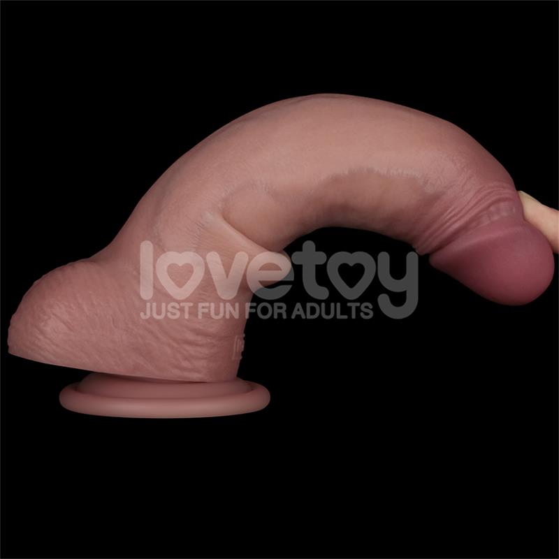 Sliding Pro Ii Dildo Piel Deslizante-Retractil Dual-Layer 8.5