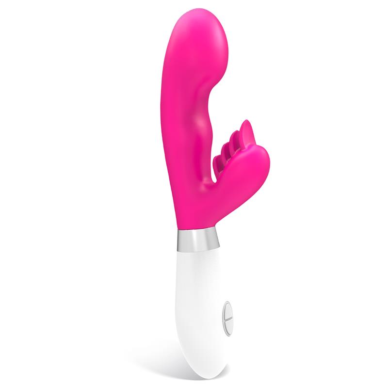 Vibrador Conejito Sliper Silicona Rosa