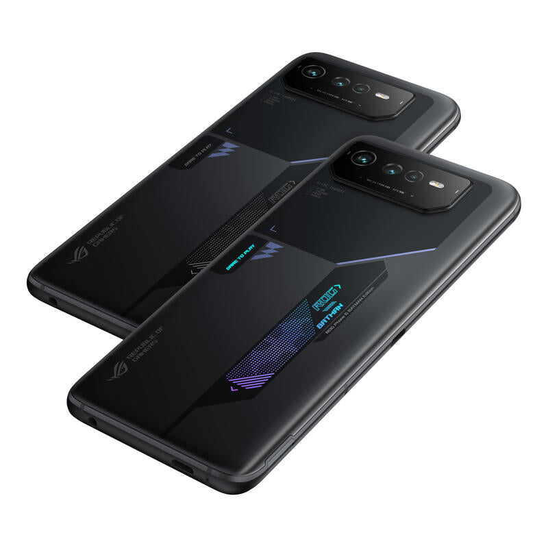 Smartphone Asus Rog Phone 6d Batman Mediatek Mt6983 6.78" Fhd+ 2448x1080 12/256gb 5g Dual Slots Wifi+Bt Nfc 6000mah Android 12.0 Szary