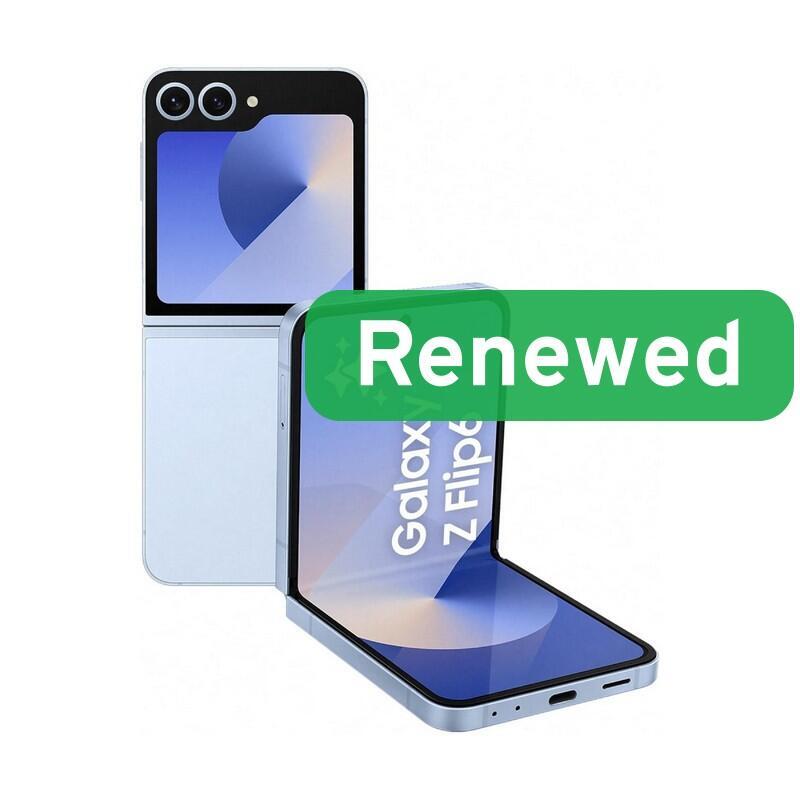 Smartphone Reacondicionado Samsung Galaxy Z Flip 6 6.7" Foldable Amoled 5g 256gb Azul Android Grade A