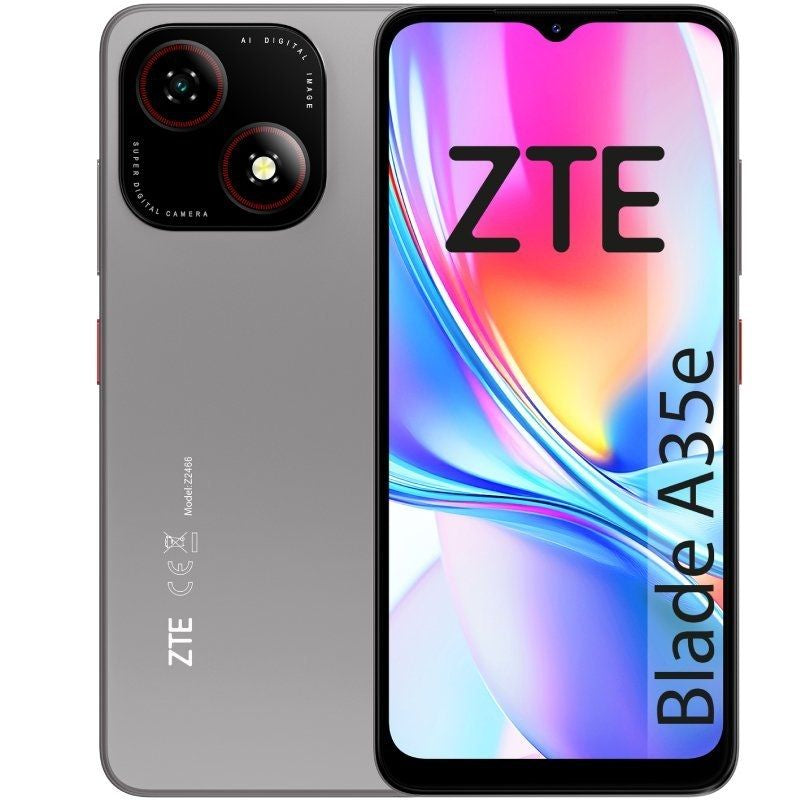 Smartphone Zte Blade A35e 2gb 32gb 6.52' Gris Oscuro