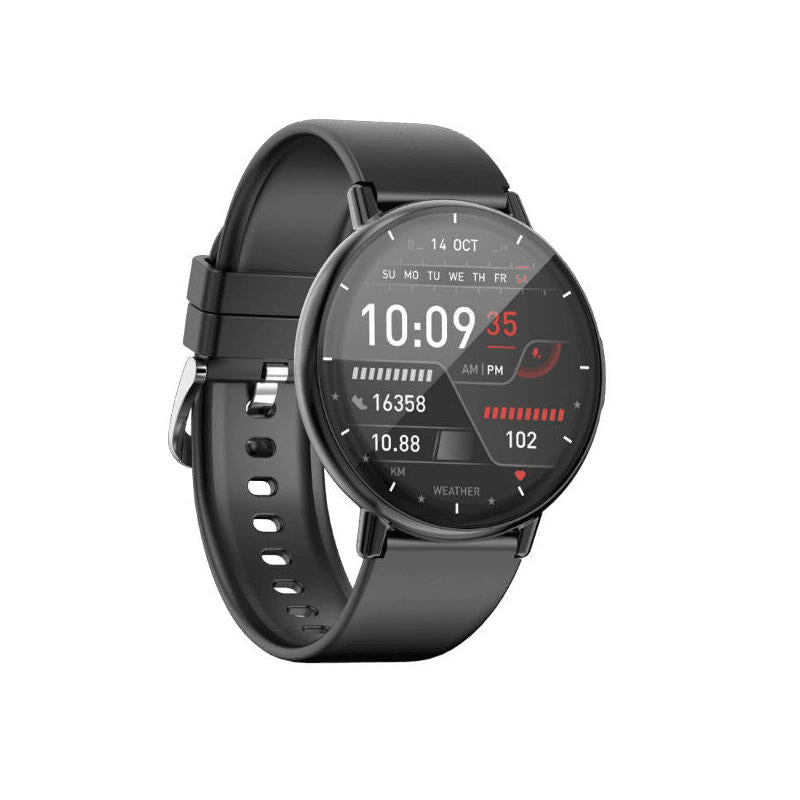 Smartwatch Aiwa Sw-A800 Negro Pantalla Lcd 1.4 Llamadas Bluetooth Ip67 100 Modos De Deporte Notificaciones Control De Salud Compatible Android Ios