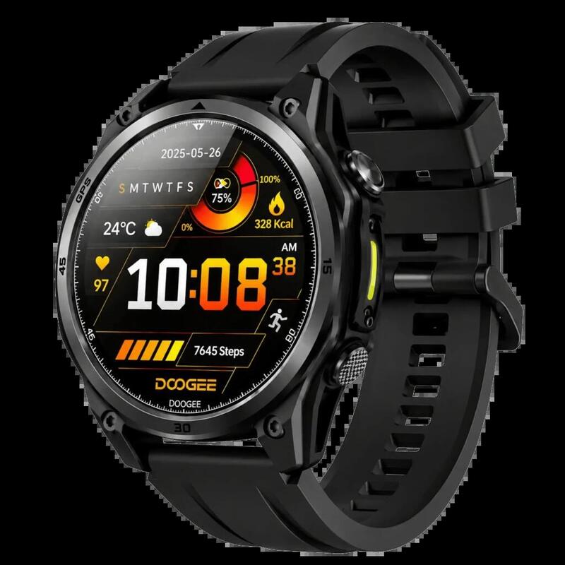 Smartwatch Doogee Anywise W1 5atm Water-Resistant With Gps Black