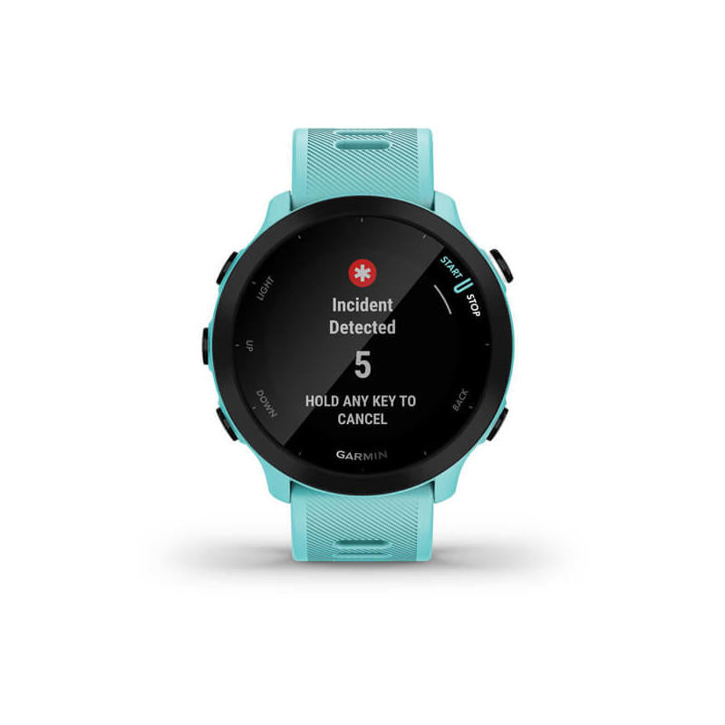 Smartwatch Garmin Forerunner 55/ Notificaciones/ Frecuencia Cardíaca/ Gps/ Azul