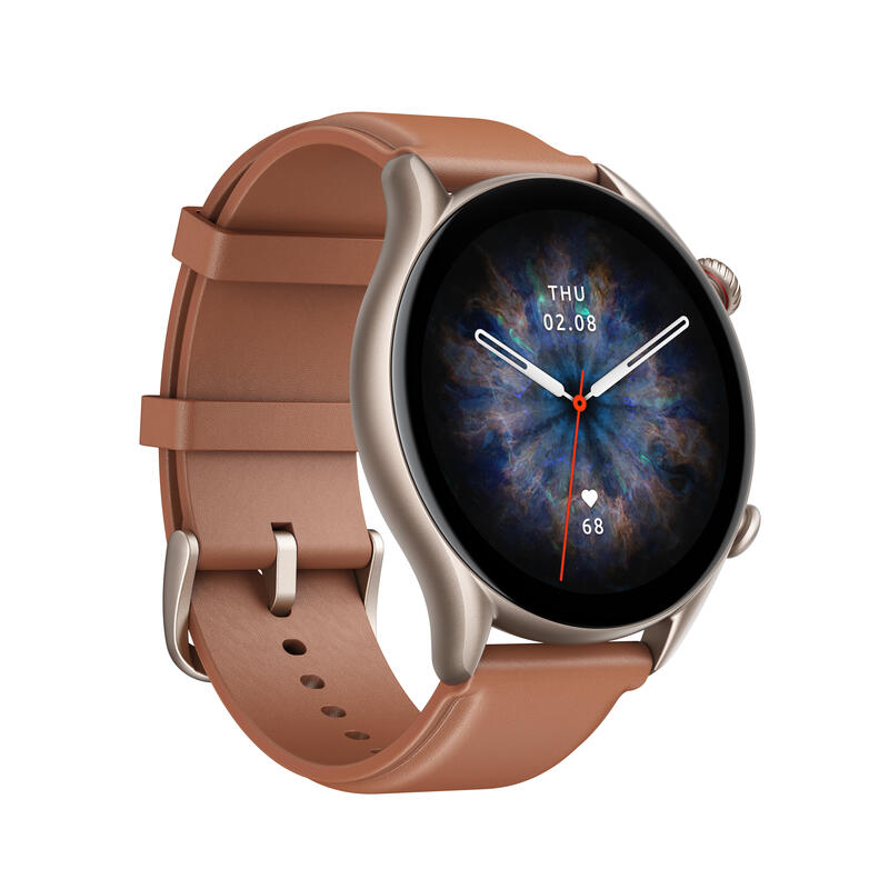 Smartwatch Huami Amazfit Gtr 3 Pro Notificaciones Frecuencia Cardíaca Gps Marrón