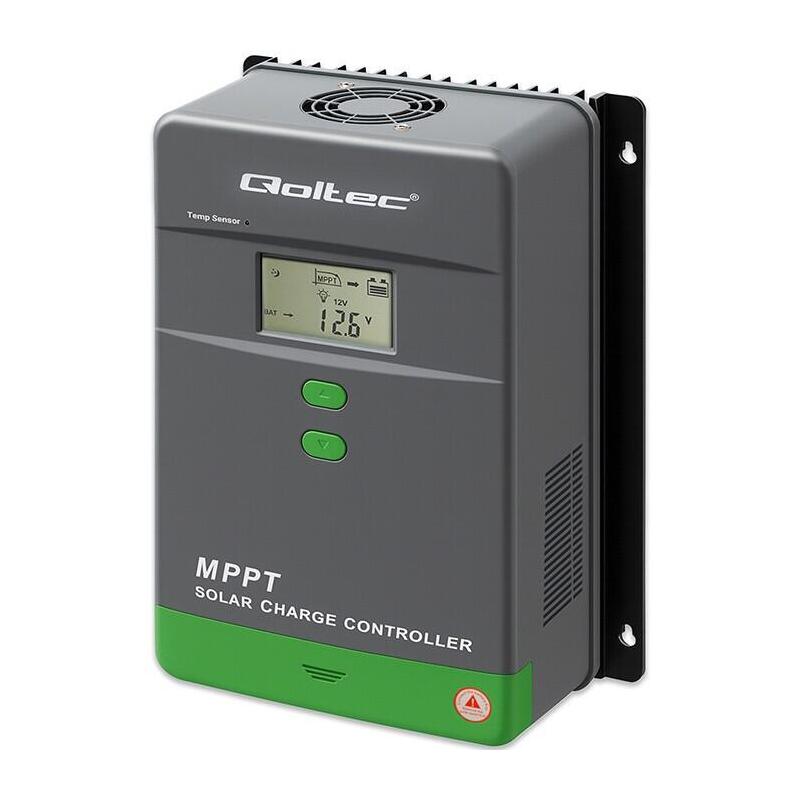 Solarny Regulator Ladowania Mppt Z Czujnikiem Temperatury 50a 12v/24v Lcd Bluetooth App Gel Lifepo4