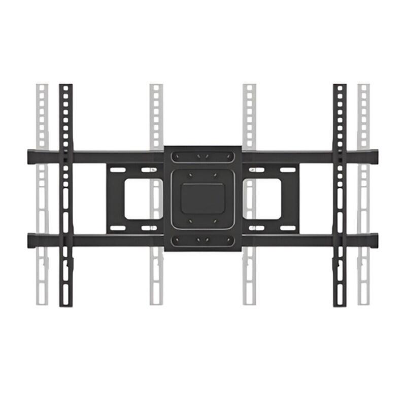 Soporte De Tv Maclean, Vesa Máx. 600x400, 32-85", 60kg, Ajuste De Ángulo Horizontal Y Vertical, Perfil 65-390mm, Negro, Mc-789