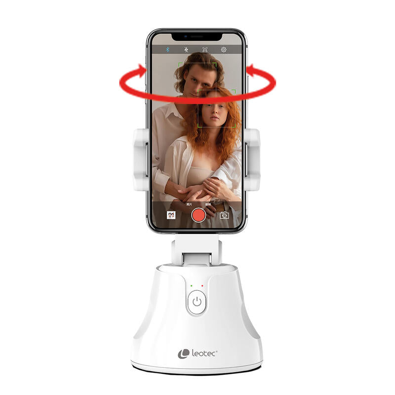 Soporte Para Selfie Leotec 360 Selfie Blanco