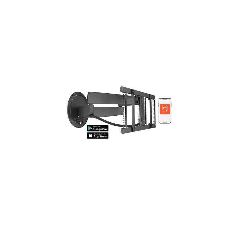 Soporte Vogels Gama Consumo Tv Electricoa Pared Negro (Tvm7675)