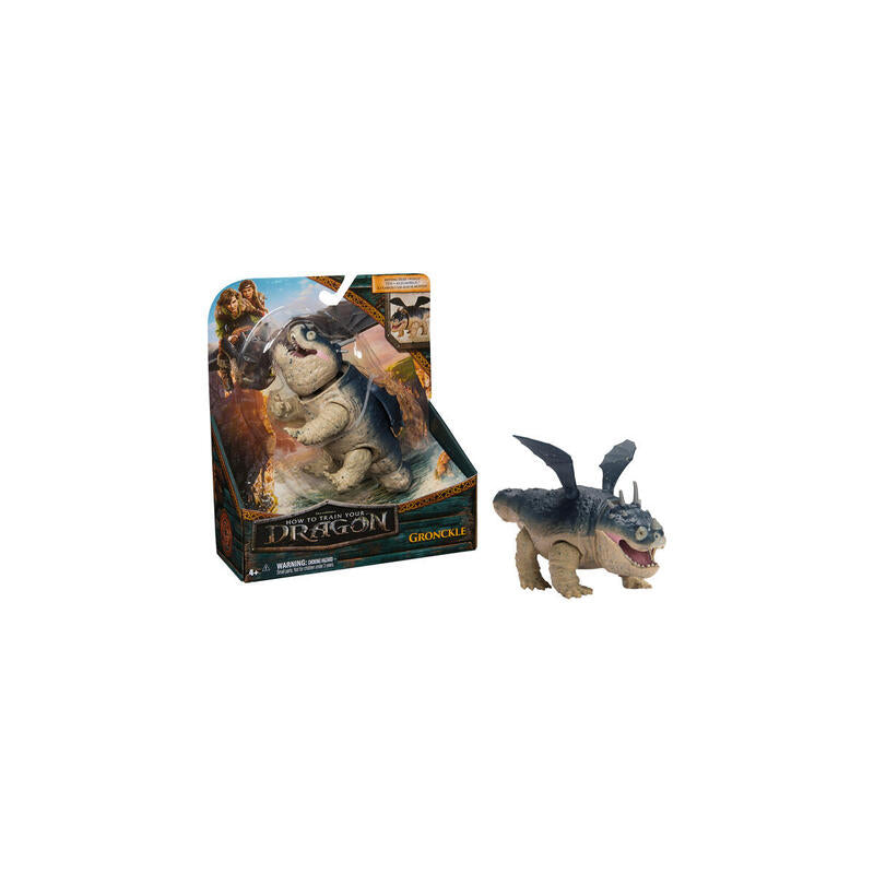 Spin Master Cómo Entrenar A Tu Dragón - Figura Básica De Dragón Albóndiga, Figura De Juego 6074019