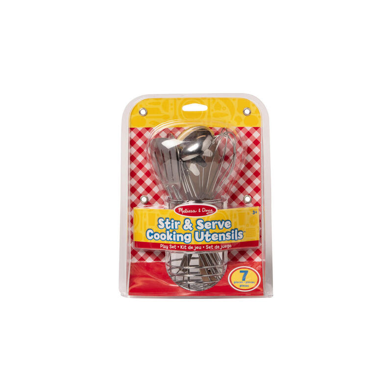Spin Master Melissa & Doug - Set De Ayuda De Cocina, Cocina De Juguete 6073519