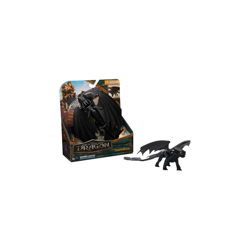 Spin Master Cómo Entrenar A Tu Dragón - Figura Básica De Dragón Desdentado, Figura De Juego 6074363
