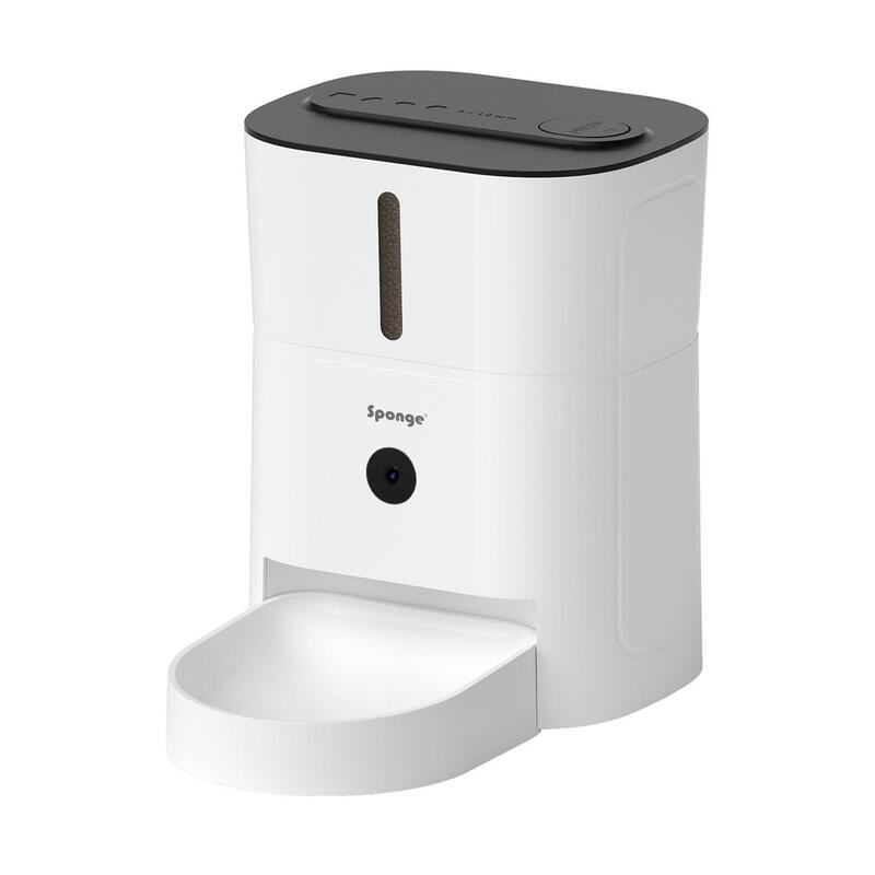Sponge Pet Feeder Smart Camera - Dispensador Inteligente De Comida Para Mascotas 3l