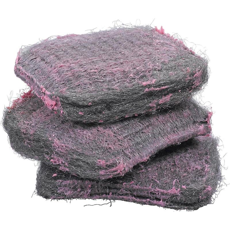 Spontex Estropajo Jabonoso De Acero Aleado, 10 Unidad Por Paquete