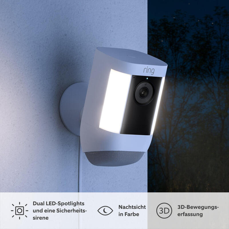 Spotlight Cam Pro Plug-In White Eu
