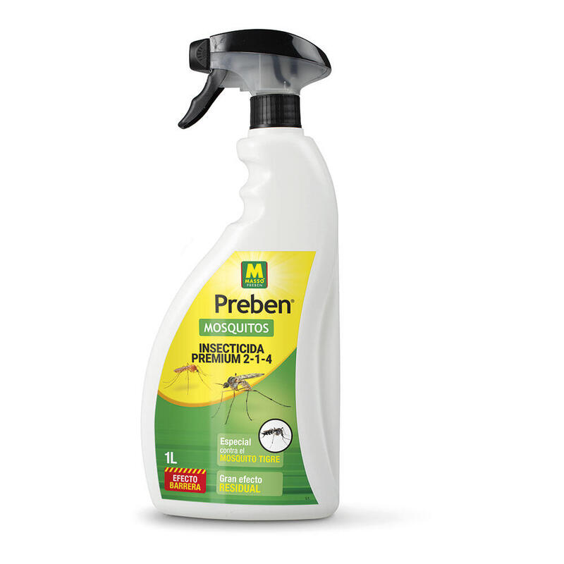 Spray Anti-Mosquitos 1 L. Rtu Preben 231602 Massó