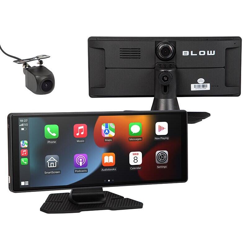 Stacja Multimedialna Inalámbrico Carplay5.0 Z Wideorejestratorem I Kamera Cofania