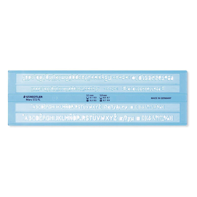 Staedtler Schriftschablone 3,5mm + 5mm