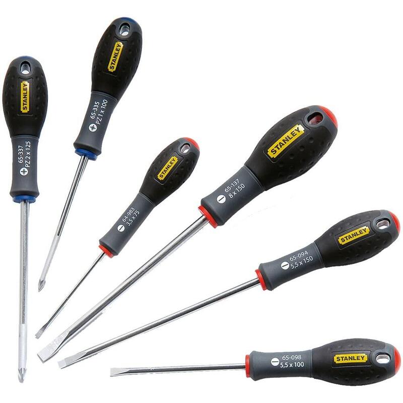 Stanley Juego De Destornilladores Fatmax, 6 Piezas 0-65-428