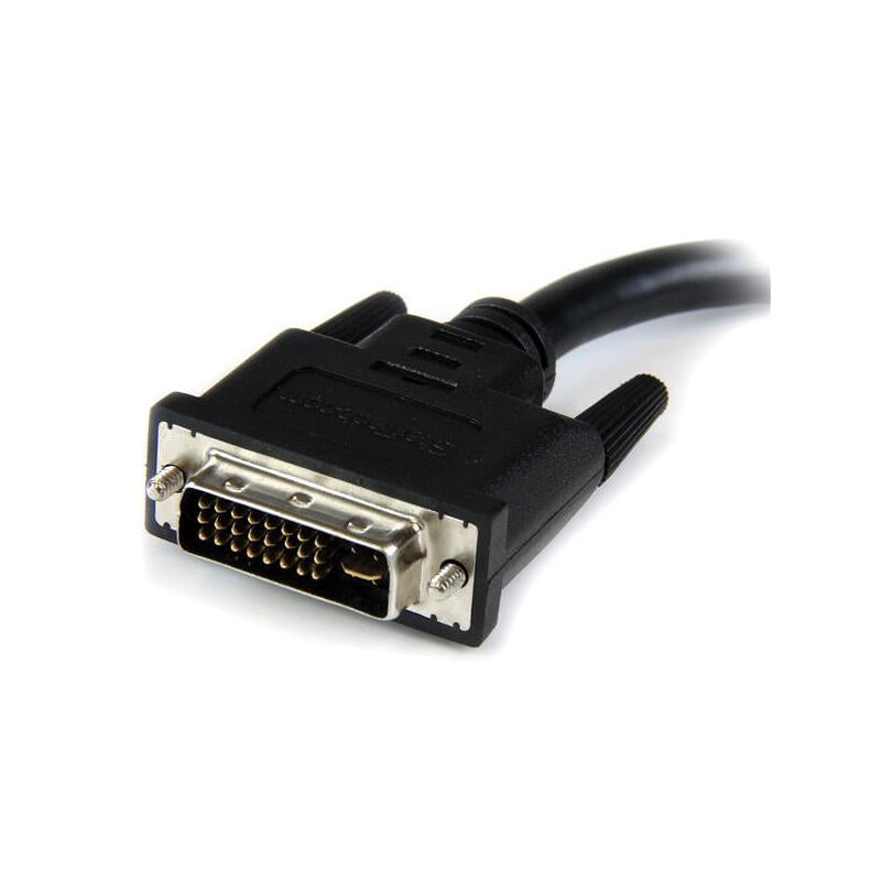 Startech Adaptador Conversor Dvi-I A Vga M/H 0.20m Negro Dvivgamf8in