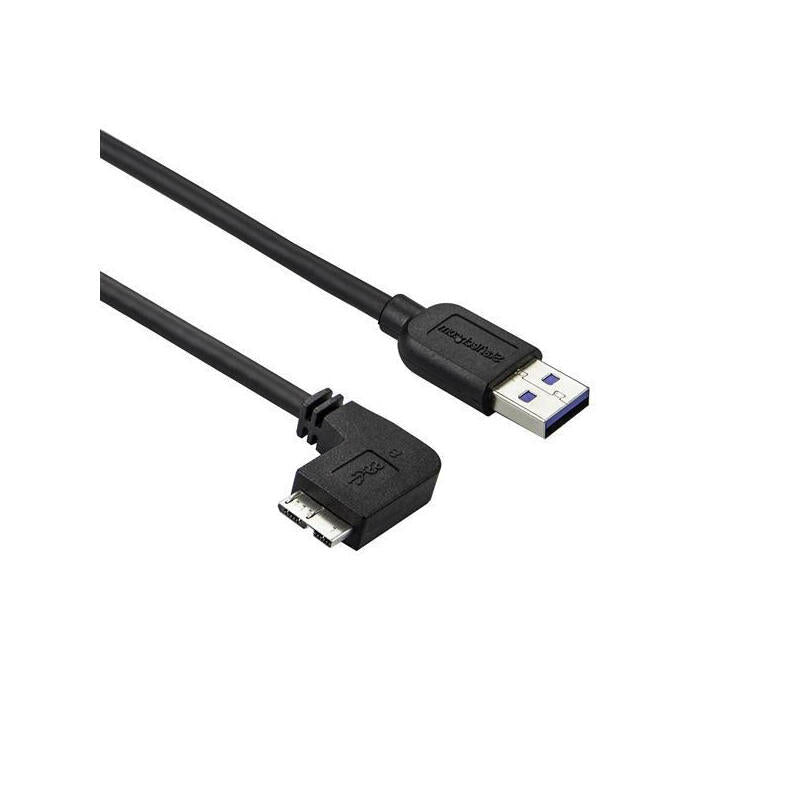Startech Cable 0,5m Microusb3 Acodado Izquierdo