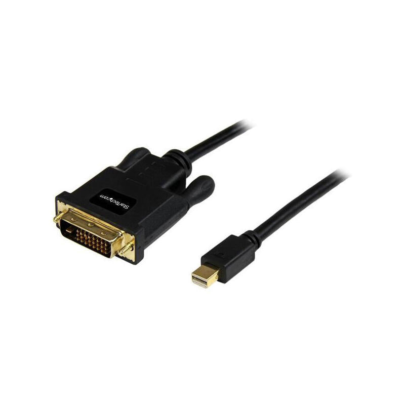 Startech Cable 3m Adaptador Video Mini Displayport A Dvi-D - Conversor Pasivo - 1920x1200 - Negro