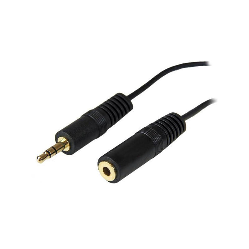 Startech Cable De Audio Alargador Mini Jack M/H 3.5mm 3,6m Chapado En Oro