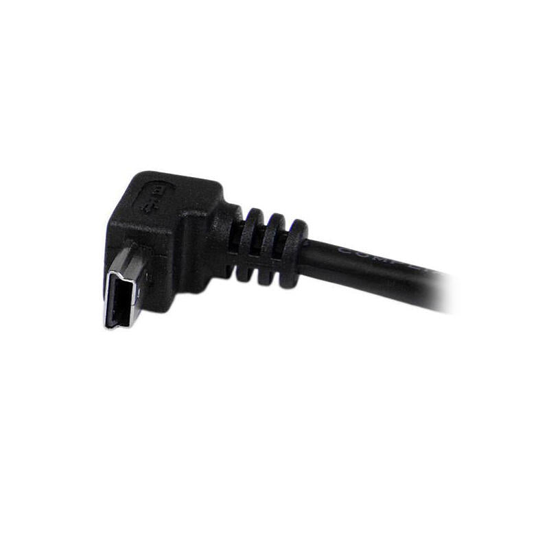 Startech Cable Usb A Mini Usb Acodado En Angulo Hacia Abajo 2m Negroâ Usbamb2md