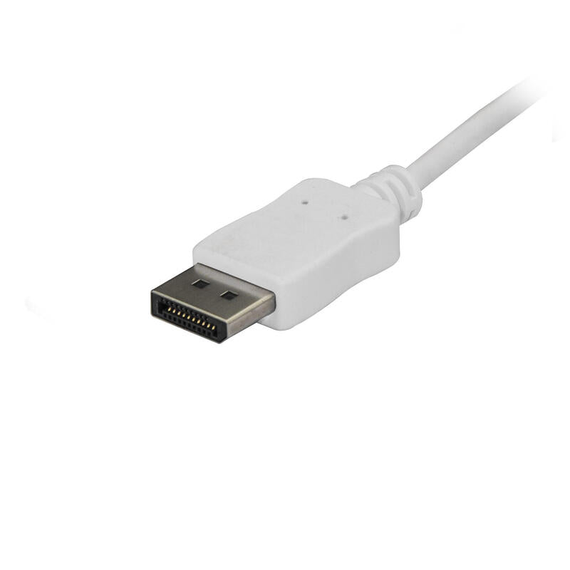 Startech Cable Usb-C A Displayport 1,80m 4k 60hz Blanco Cdp2dpmm6w