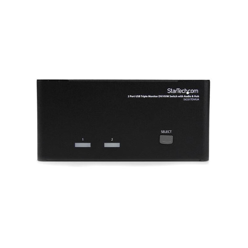 Startech Conmutador Switch Kvm 2 Puertos Video Dvi