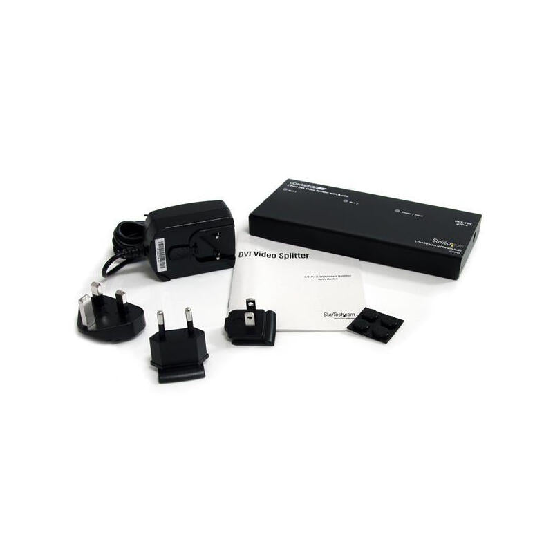 Startech Duplicador Divisor Video Dvi Y Audio 2 Pu
