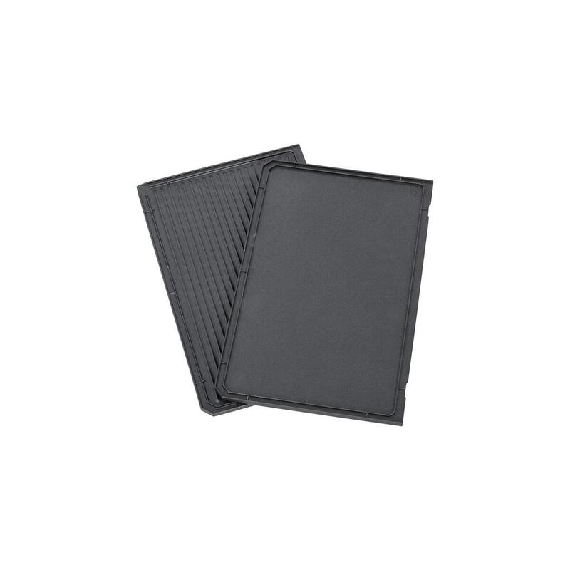 Placa De Parrilla De Steba Arriba, Antracita Corrugada / Lisa, Para La Parrilla De Contacto Pg 4.3, Pg 4.4 60213358