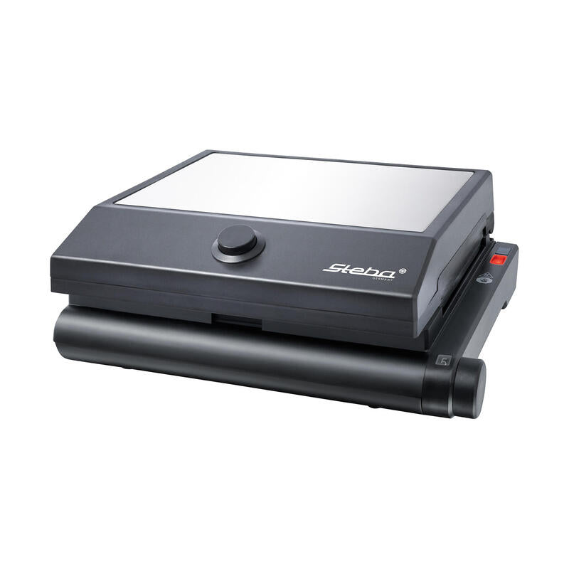 Steba Multi-Snack Maker 3in1 Sg 55, Sandwichera Negra, 1.100 W, Con 3 Juegos De Platos 186500