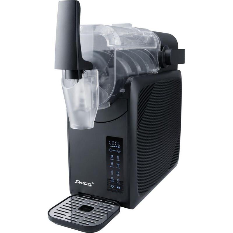 Steba Slush-Maker Fdm 2, Máquina Para Hacer Helados Negra, Para Granizado De 2.000ml, Compresor De 220 Vatios 05-52-00