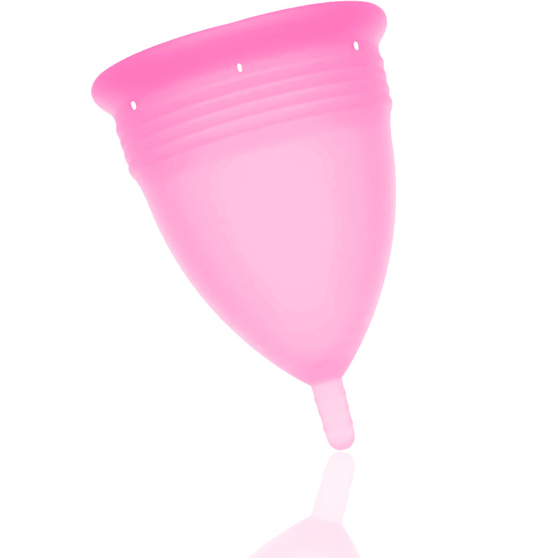 Stercup - Copa Menstrual Fda Silicona Rosa - Talla S