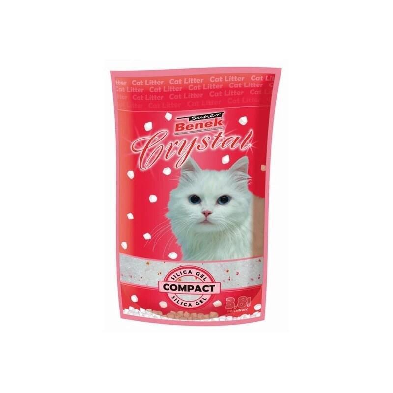 Super Benek Crystal Compact - Arena Para Gatos - 3,8 L