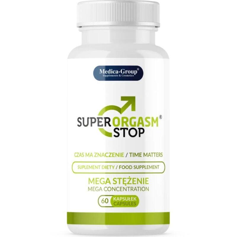 Super Orgasm Stop Cápsulas Naturales Para El Control De La Eyaculación Y Mayor Resistencia Sexual