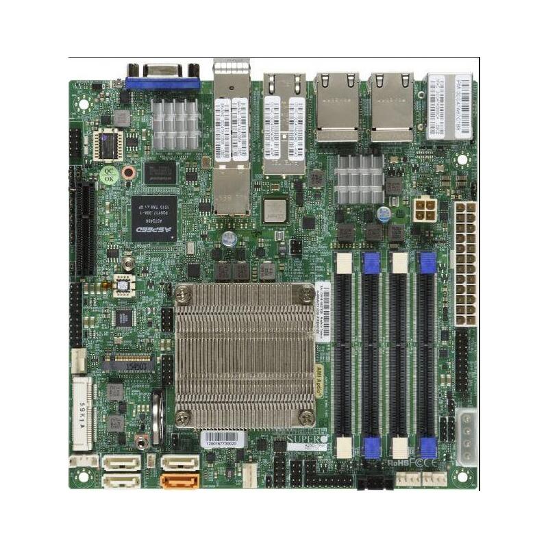 Supermicro Placa Base A2sdi-16c-Tp8f Mini-Itx Atom C3958 (16c/16t) 2.0 Ghz Bulk