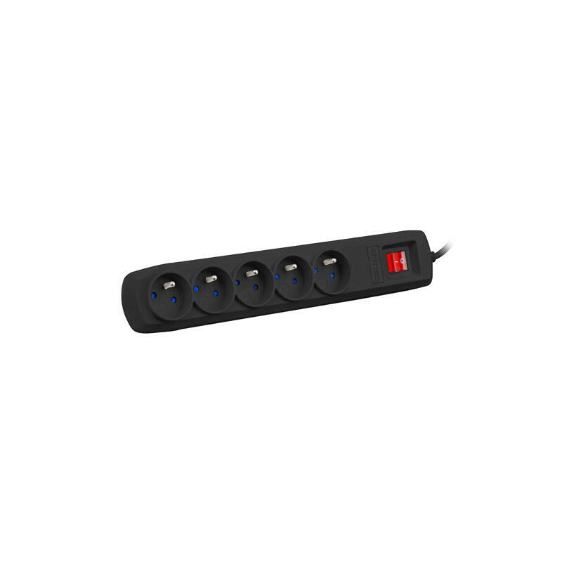 Surge Protector Armac Arc5 3m 5x French Outlets Black
