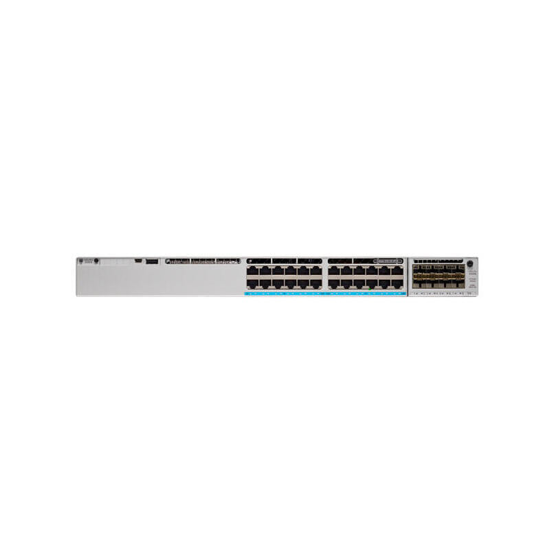 Switch Cisco Catalyst C9300-24ux-A Gestionado L2/L3 10g Ethernet (100/1000/10000) Energía Sobre Ethernet (Poe) 1u Gris