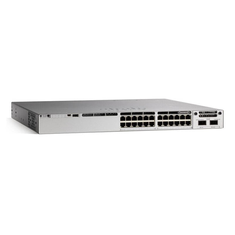 Switch Cisco Catalyst C9300-24ux-A Gestionado L2/L3 10g Ethernet (100/1000/10000) Energía Sobre Ethernet (Poe) 1u Gris
