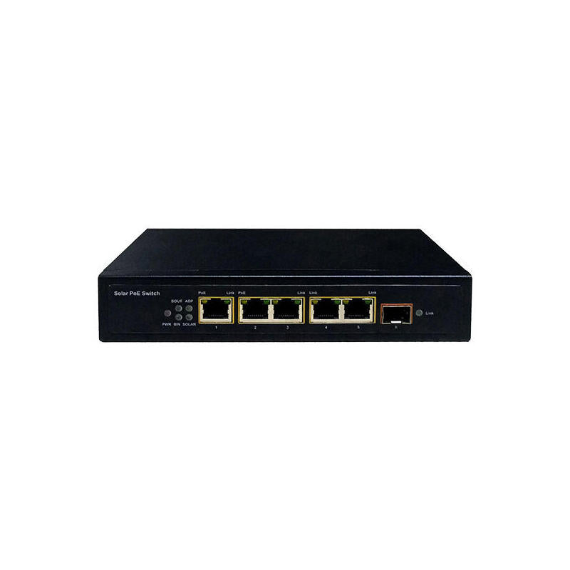 Switch Poe Gigabit Completo 5ge+1sfp