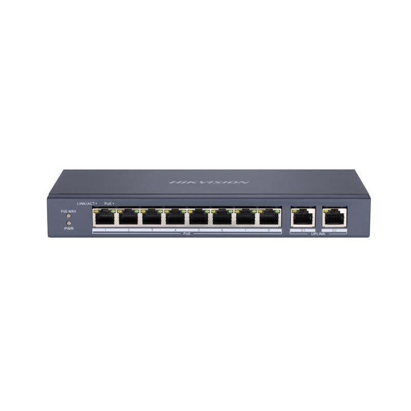 Switch Poe No Administrado Fast Ethernet De 8 Puertos 100mbps