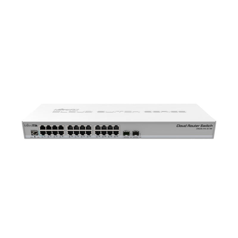 Switch Router Mikrotik Crs326-24g-2s+Rm 26 Puertos Rj45 10 100 100 Sfp Poe
