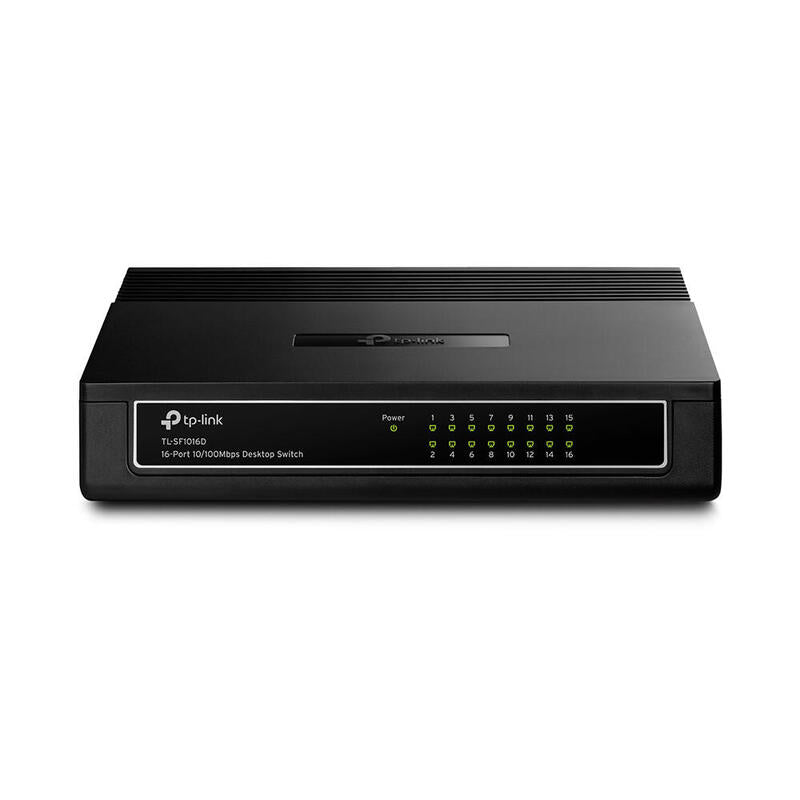 Switch Tp-Link 16p 16 Puertos Rj-45 10 100