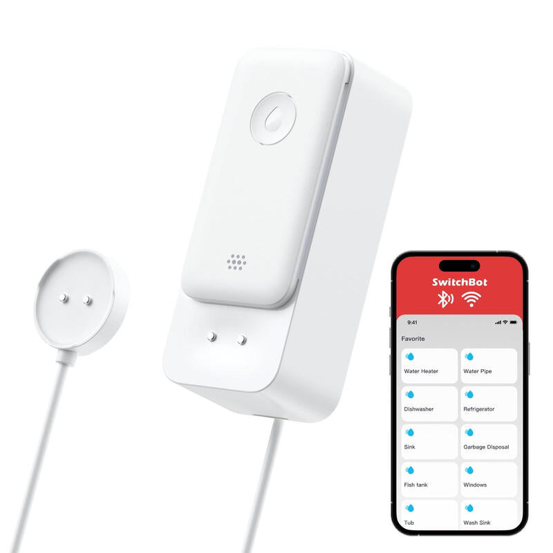 Switchbot Wlan Wassermelder - Con Sensorcable