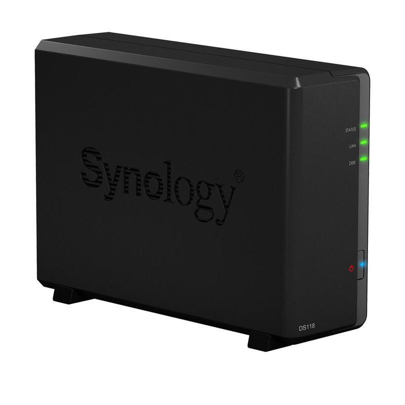 Synology Nas Disk Station Ds118 1 Bahia Arm Cpu 4x1.4ghz 1gb Ddr4