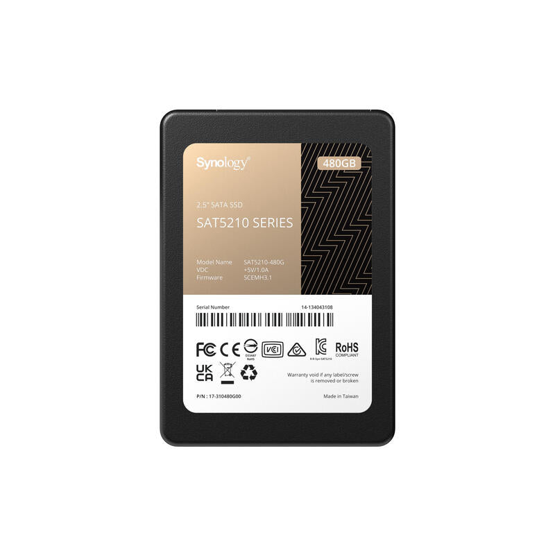 Synology Ssd 2.5" Sata 480gb 2.5" Serial Ata Iii